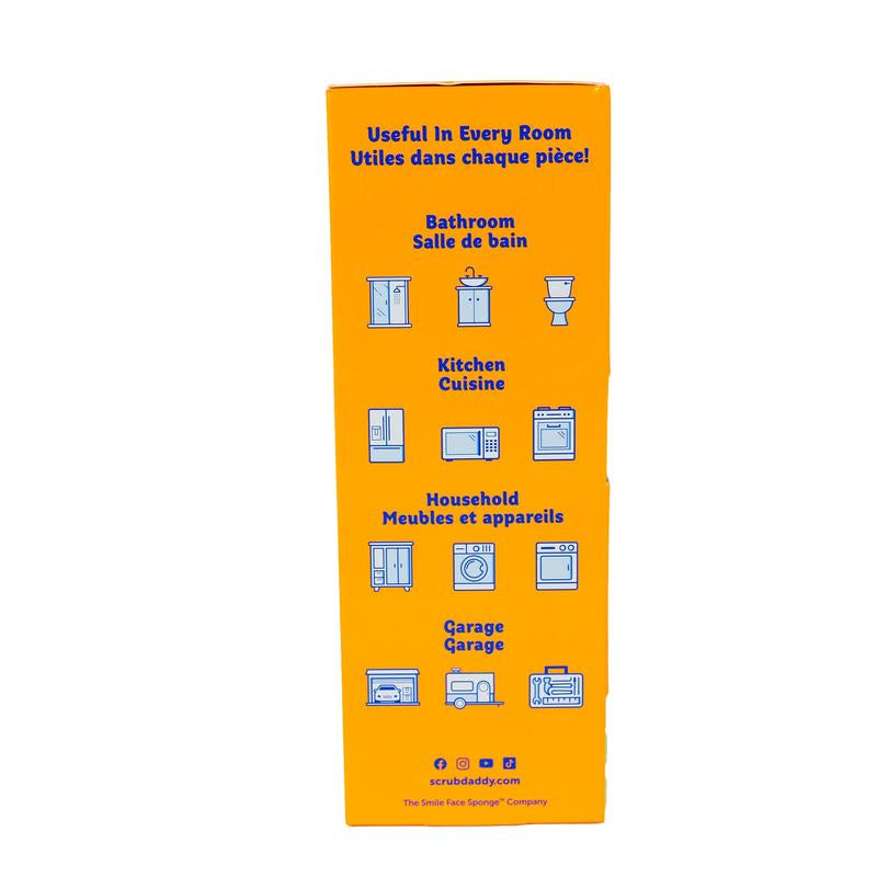 Scrub Family 8 Count Sponges and Scrubbers Box - 4 Family Shaped Scrub Daddys and 4 Family Shaped Scrub Mommys