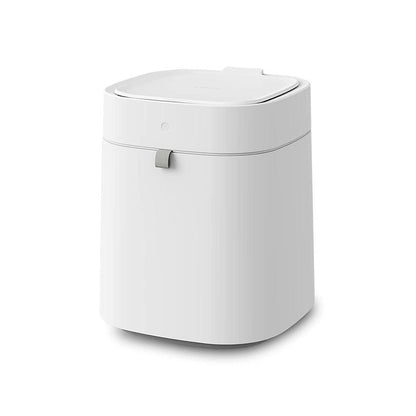 Intrelife 3.5 Gallon Self-Sealing Smart Trash Can – Automatic Refill Bin with Motion Sensor for Living Room, Bedroom, Kitchen, and Bathroom Automatic Motion Hygienic Waste Disposal Restroom Home Goods